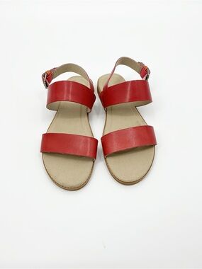 Timberland Chicago Riverside Red Leather Sandals
